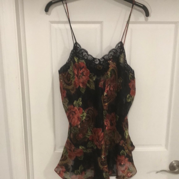 Vintage Victoria’s Secret lingerie rose paisley pattern